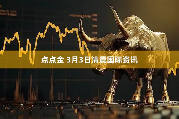 点点金 3月3日清晨国际资讯