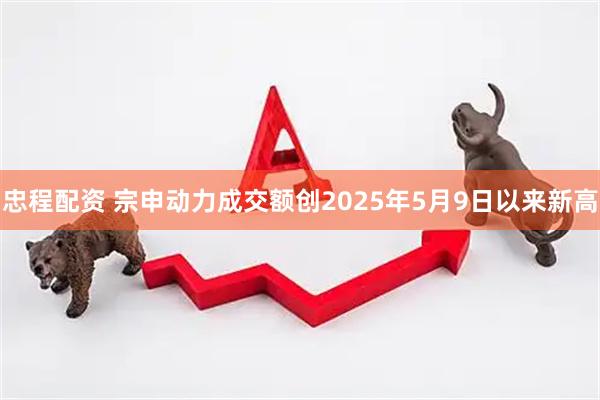 忠程配资 宗申动力成交额创2025年5月9日以来新高