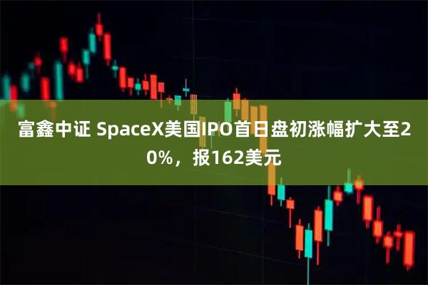 富鑫中证 SpaceX美国IPO首日盘初涨幅扩大至20%，报162美元