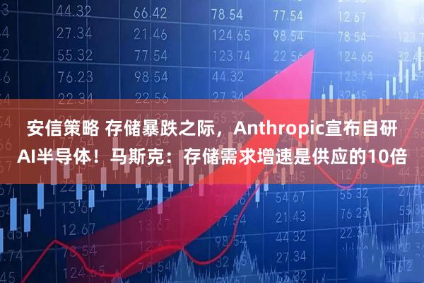 安信策略 存储暴跌之际，Anthropic宣布自研AI半导体！马斯克：存储需求增速是供应的10倍